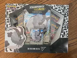 1x[ONE] Pokemon TCG Champion's Path Dubwool V Collection Box Factory Sealed - Image 1