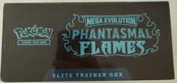 Pokemon Mega Evolution Phantasmal Flames Elite Trainer Box ETB Factory Sealed - Image 5