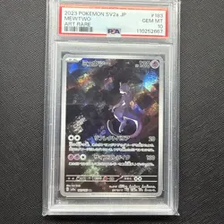 PSA 10 Gem Mint JPN Mewtwo AR sv2a S&V 151 183/165 Pokemon - Image 1