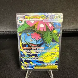 Pokemon TCG Mega Venusaur Ex 155/132 Full Art Mega Evolutions Mint/Near Mint - Image 1