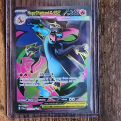 Pokemon Mega Charizard X EX Ultra Rare Full Art Holo 109/094 Phantasmal Flames - Image 1