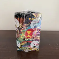 Pokemon Darkness Ablaze Booster Box Sword & Shield SWSH03 RIPPED SEAL 1037187595714 - Image 2