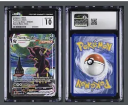 2021 Pokemon Sword & Shield Evolving Skies Umbreon VMAX #215/203 - Image 1