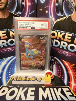 Machamp V 172/189 PSA 10 - Astral Radiance - Pokemon TCG - Image 1