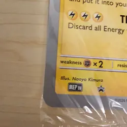 Pokemon TCG Pikachu At The Museum, Pokemon X Natural History Museum Jumbo Promo - Image 4