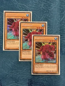 YuGiOh! Kabazuls LCJW-EN142 1st Edition Playset - (Secret Rare - NM) - GERMAN - Image 1