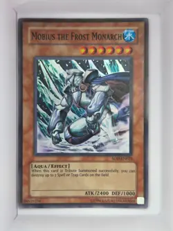 Mobius the Frost Monarch SOD-EN022 YuGiOh Soul of the Duelist 2004 Super Rare LP - Image 1