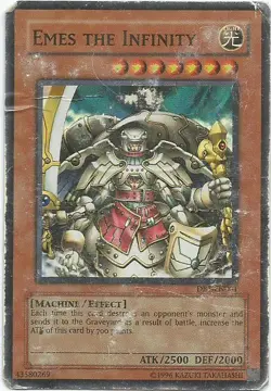 Emes the Infinity DBT-EN001 - Yugioh Yu Gi Oh! Foil Holo Super Rare - Image 1