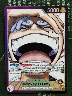One Piece Emperors in the New World Monkey D Luffy OP09-061 Parallel Alt Art - Image 1