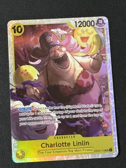 One Piece CCG Pillars of Strength Charlotte Linlin OP03-114 SR English NM - Image 1