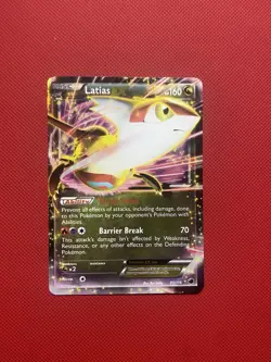 Latias EX 85/116 Plasma Freeze Holo Pokemon Card TCG - Image 1