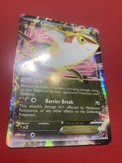 Latias EX 85/116 Plasma Freeze Holo Pokemon Card TCG - Image 4