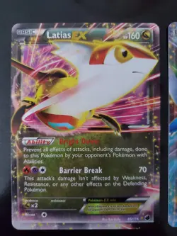 Latias EX 85/116 Latios EX XY72 Plasma Freeze Promo Holo Pokemon TCG Card NM - Image 2
