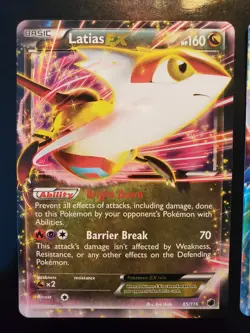 Latias EX 85/116 Latios EX XY72 Plasma Freeze Promo Holo Pokemon TCG Card NM - Image 4