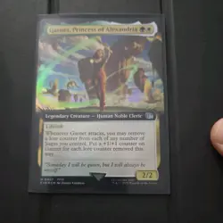 Garnet, Princess Of Alexandria Extended Art Foil MTG Near Mint Final Fantasy 487 - Image 1