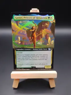 MTG: Final Fantasy - Garnet, Princess of Alexandria (Extended Art)(Foil) - Image 1