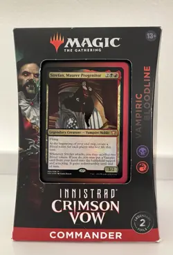 Innistrad Crimson Vow Commander Deck: Vampiric Bloodline MTG Brand New Sealed - Image 1