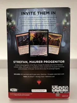 Innistrad Crimson Vow Commander Deck: Vampiric Bloodline MTG Brand New Sealed - Image 2