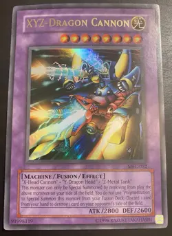XYZ-Dragon Cannon MFC-052 Ultra Rare Unlimited Vintage YuGiOh Card LP - Image 1