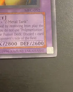 XYZ-Dragon Cannon MFC-052 Ultra Rare Unlimited Vintage YuGiOh Card LP - Image 2