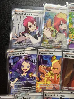 Pokemon Cards Lot Of 16 Card Holo Trainer Full Art Ultra Rares Rainbow Rare NM - Image 2