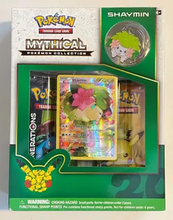 Pokemon Trading Card Game Mythical Pokemon Collection Shaymin - Image 1