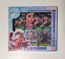One Piece Card Game EN - Illustration Box Vol. 3 & Vol. 4 Sealed - Image 2
