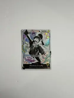 One Piece Monkey. D. Luffy ST29-001 (ALT ART) Leader Card Egghead English - Image 1