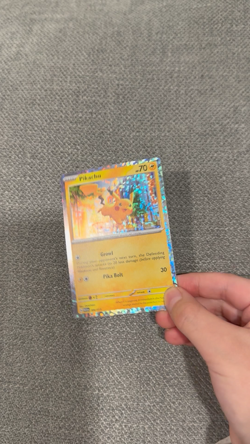 Pokemon pikachu card ,good conditions , not bent, color yellow - Image 2