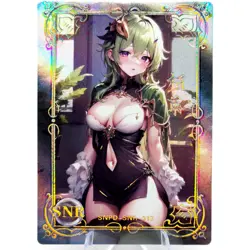 Collei SNR - Genshin Impact - Goddess Story Anime Waifu Trading Card - Image 1