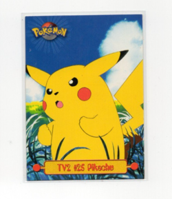 Pokemon TV2 Pikachu #25 Topps 1999 Card Pokemon - Image 1