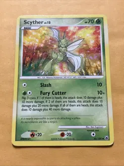 Pokemon Card Scyther Majestic Dawn Uncommon 46/100 LP/MP - Image 1