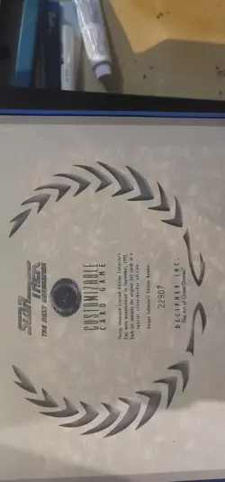 SEALED Cards! 1995 STAR TREK Limited Edition TIN Customizable Game Cards CCG - Image 2