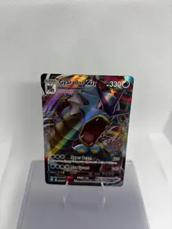Pokemon Gyarados VMAX TCG Full Art Holo Ultra Rare Dynamax Card 029/203 NM - Image 2