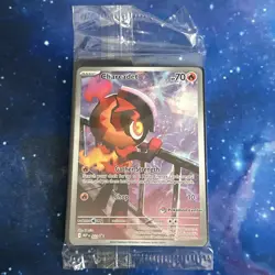 SEALED Pokemon Charcadet 022 Phantasmal Flames Pokemon Center Stamped - Image 1