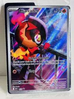 Charcadet 022 Pokemon Center ETB Phantasmal Flames Stamped Promo Sealed B - Image 1