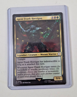 MTG Agent Frank Horrigan Universes Beyond Fallout Regular - Image 1