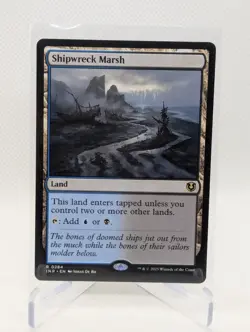 SHIPWRECK MARSH 2025 MAGIC THE GATHERING INNISTRAD REMASTERED RARE LAND #284 - Image 1