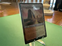 2025 - MTG - SACRED FOUNDRY - Edge Of Eternities - Land Non-Basic - Boros - 1AL - Image 3