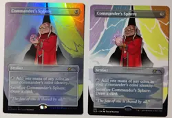 MTG Secret Lair Commander's Sphere -Saturday Morning D&D UPick Foil/Reg -Natural - Image 1