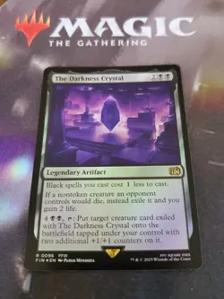 Mtg. The Darkness Crystal. Foil. Final Fantasy. Pack Fresh - Image 1