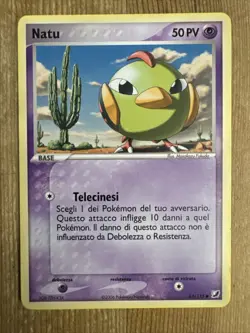 Natu 63/115 Unseen Forces Pokemon Card MP ITALIAN - Image 1