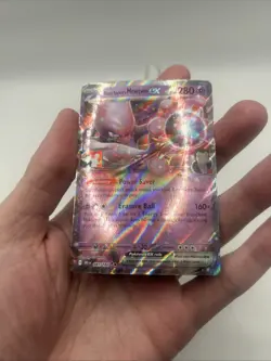 081/182 Team Rocket's Mewtwo ex Pokemon TCG Prize Pack Series 8 Stamped Destined - Image 5