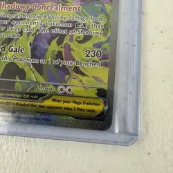 Mega Gengar ex 284/217 SIR Secret Rare Pokemon Ascended Heroes IN HAND - Image 3