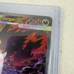 Mega Gengar ex 284/217 SIR Secret Rare Pokemon Ascended Heroes IN HAND - Image 4