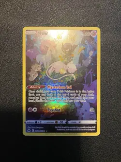 Pokemon Mew TCG Ultra Rare Holo Card Crown Zenith: Galarian Gallery #GG10/GG70 - Image 1