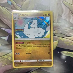 Pokemon TCG 2018 Altaria #40a/70 Dragon Majesty Cosmos Yellow - Image 1