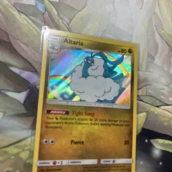 Pokemon TCG 2018 Altaria #40a/70 Dragon Majesty Cosmos Yellow - Image 2