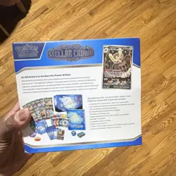 Pokemon Scarlet & Violet Stellar Crown Elite Trainer Box Hydrapple Promo - Image 2