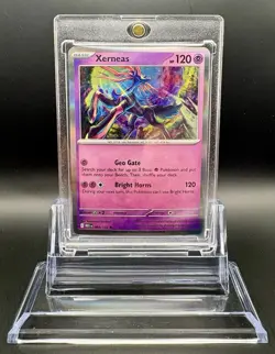 Pokemon TCG Mega Evolution Xerneas 064/132 Rare Holo - Image 1
